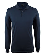 L/S STRETCH POLO - NAVY
