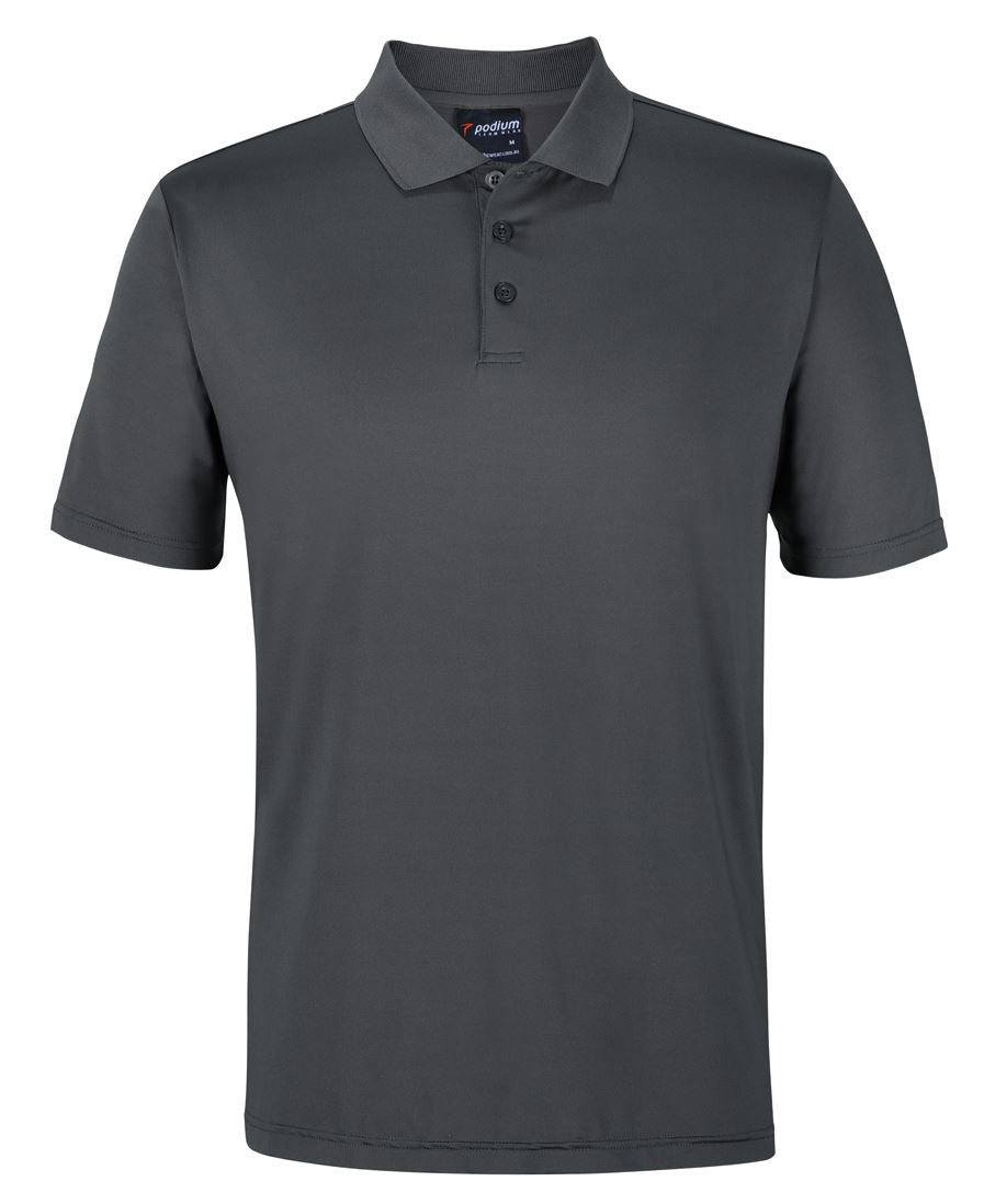 STRETCH POLO - CHARCOAL