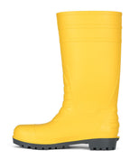 STEEL TOE CAP AND STEEL PLATE GUMBOOT - YELLOW
