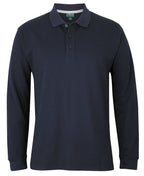L/S PIQUE POLO - NAVY