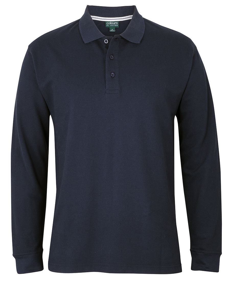 L/S PIQUE POLO - NAVY