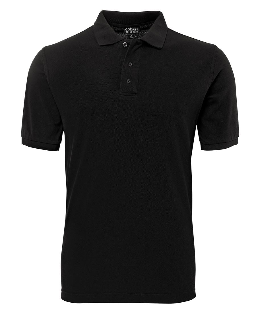 PIQUE POLO - BLACK