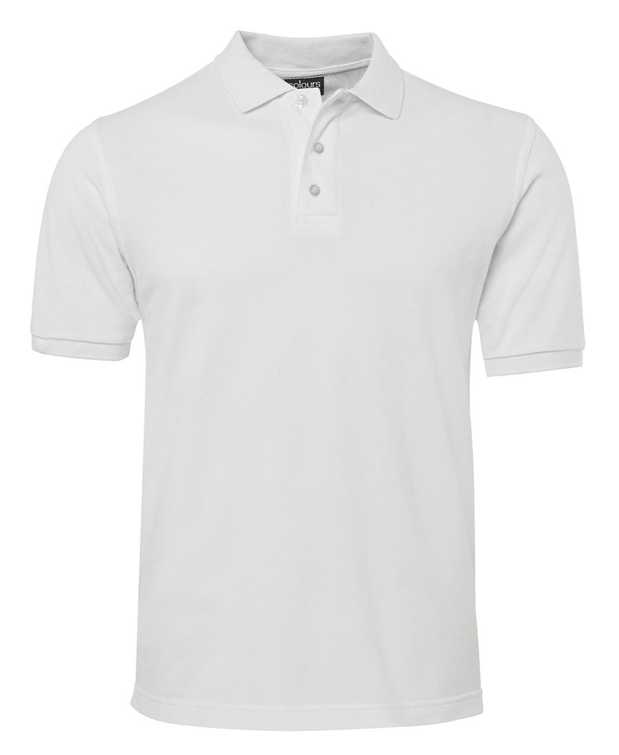 PIQUE POLO - WHITE