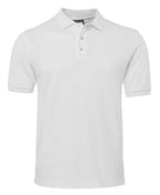 PIQUE POLO - WHITE